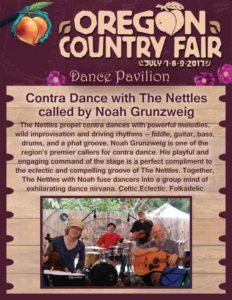 The Nettles & Noah Contra Dance @ Oregon Country Fair | Veneta | Oregon | United States